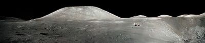 An Astronaut’s Snapshot of the Moon