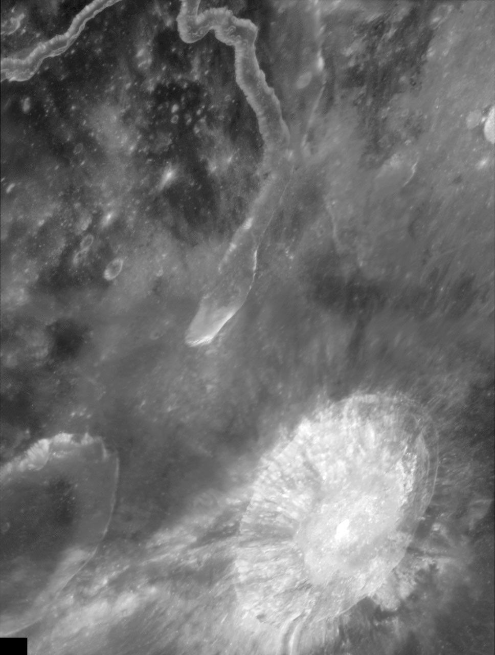 Aristarchus Plateau in Ultraviolet Light