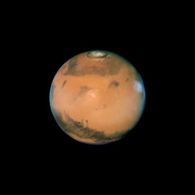 Mars Near Opposition 1995-2005: 1997