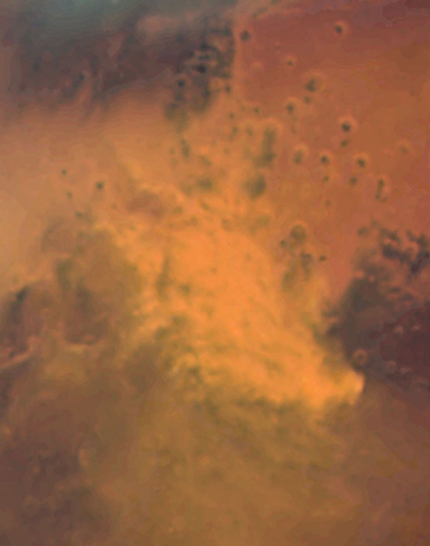 Mars Dust Storm – October 28, 2005