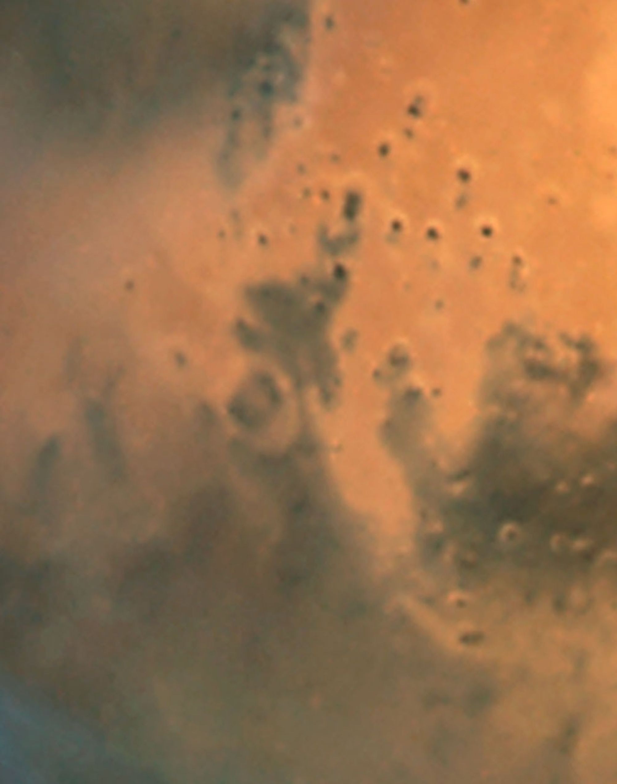 Mars Dust Storm – June 26, 2001