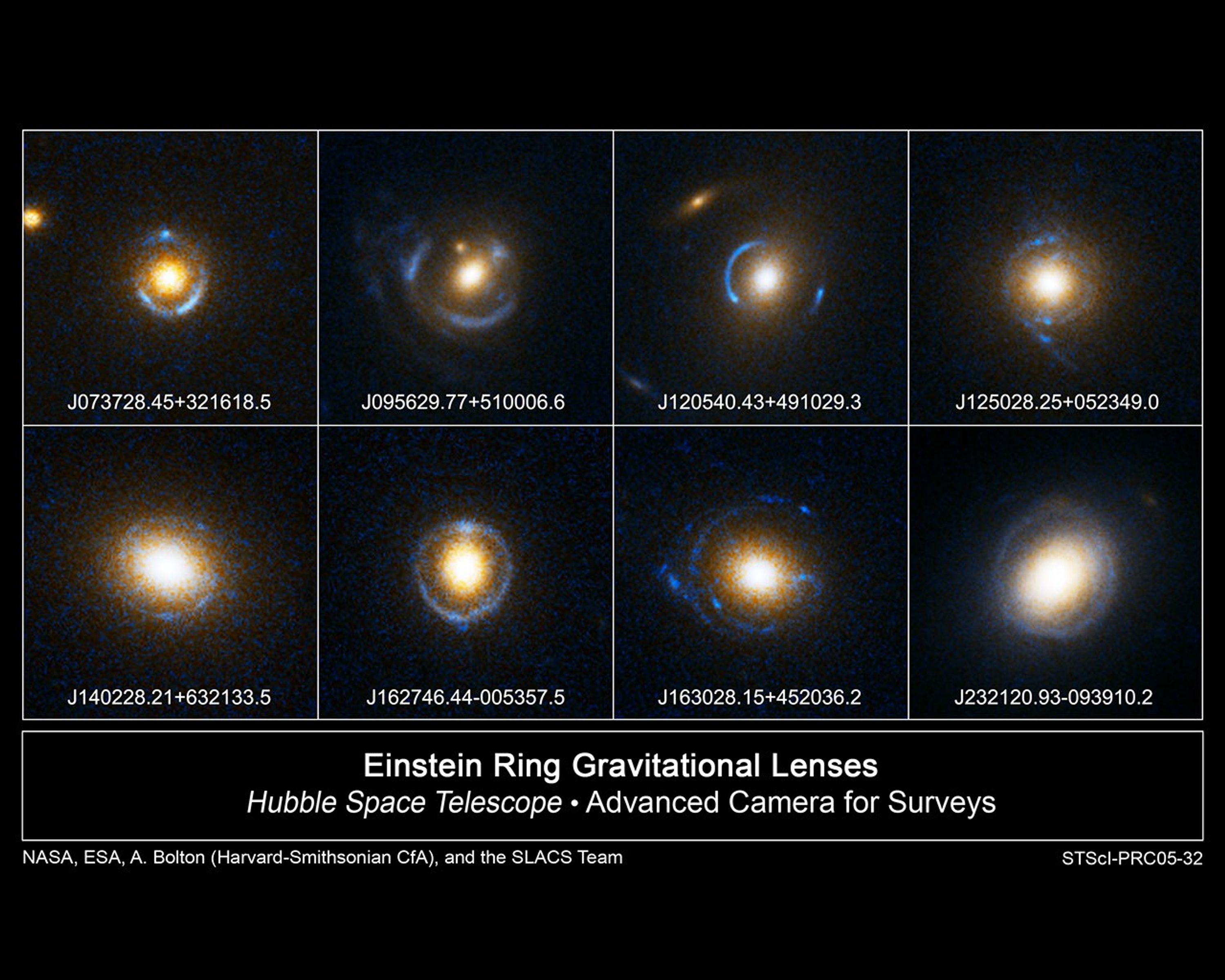 A Gallery of Einstein Rings
