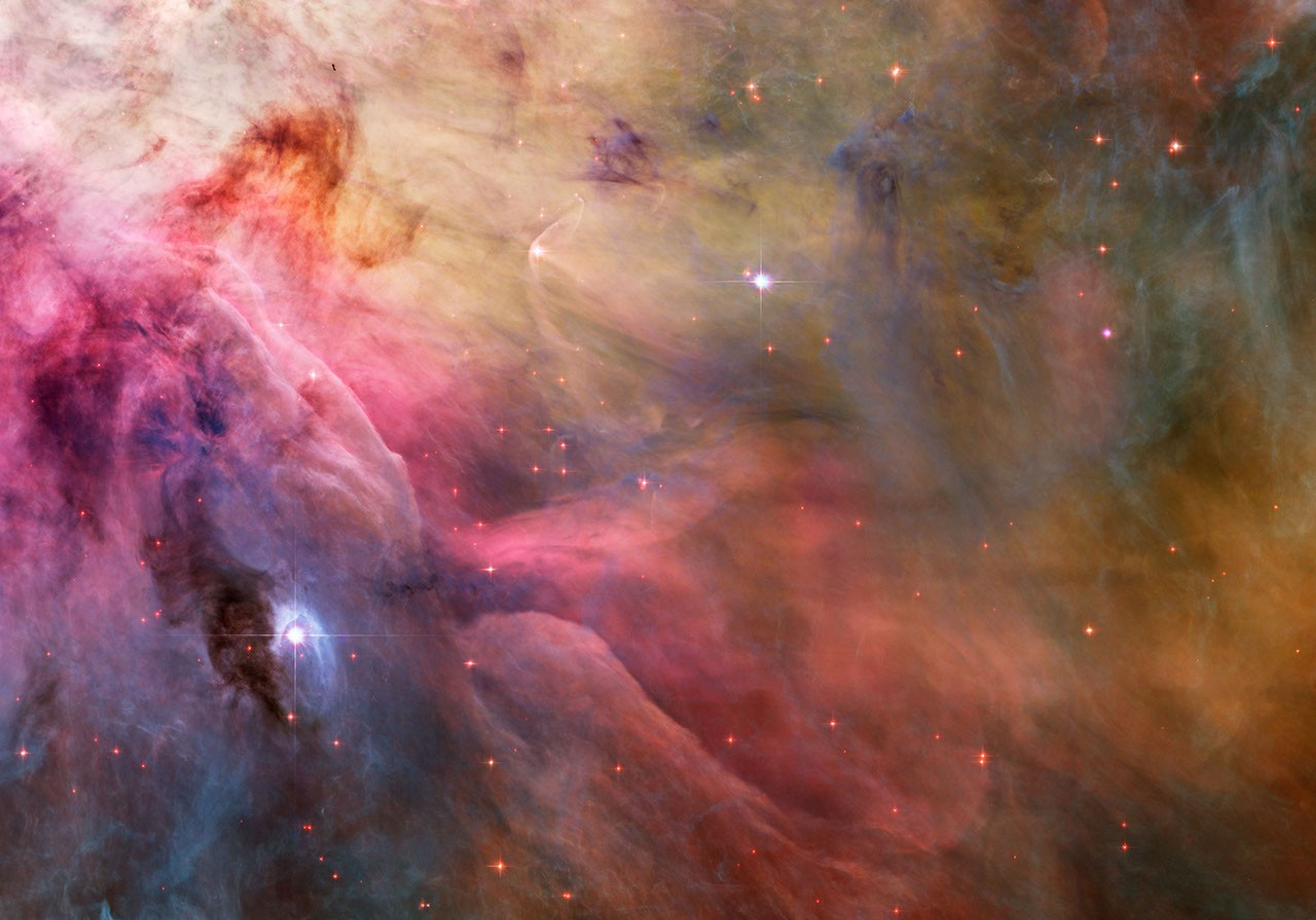 
			Abstract Art Found in the Orion Nebula - NASA Science			