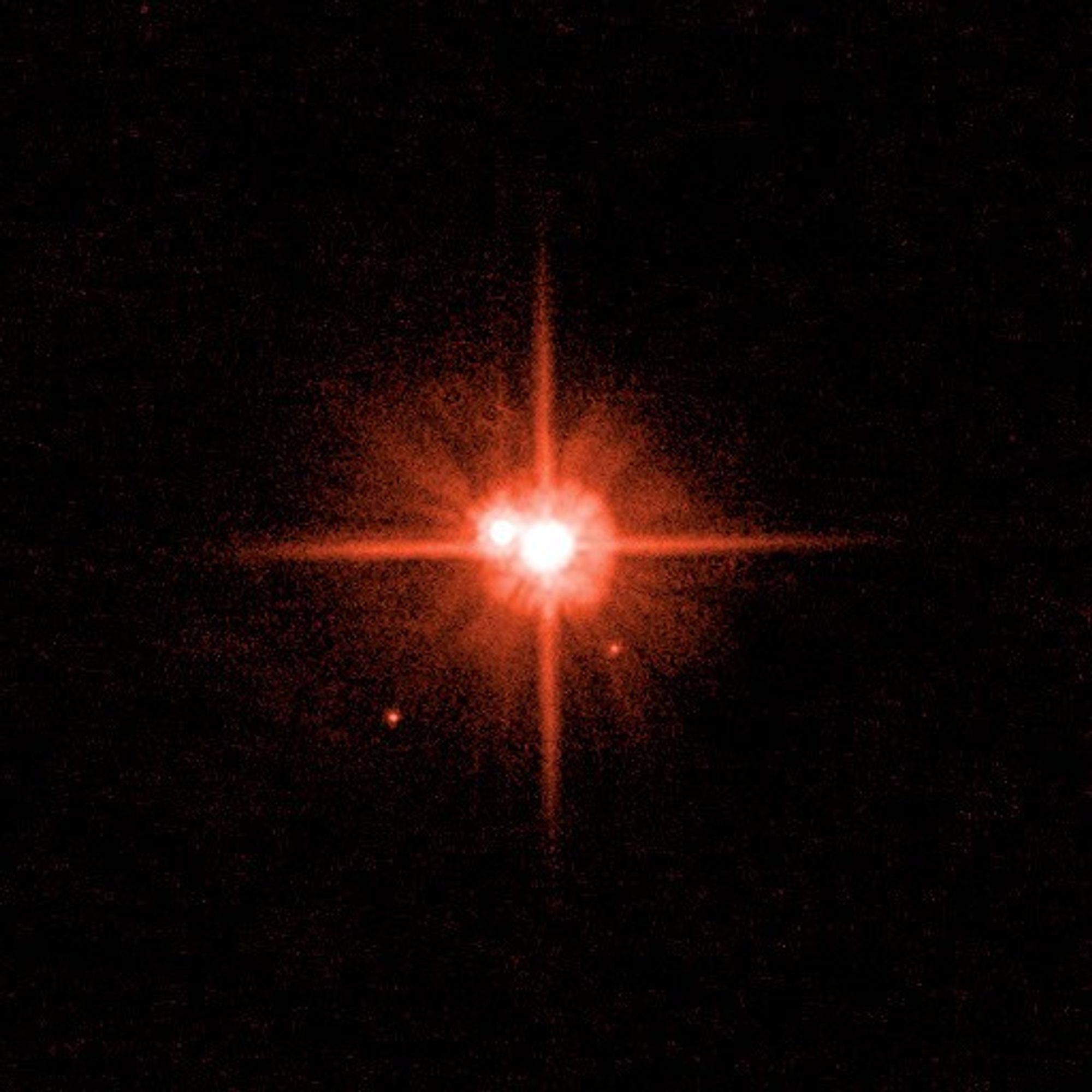 Pluto System: March 2, 2006 (Red Filter)