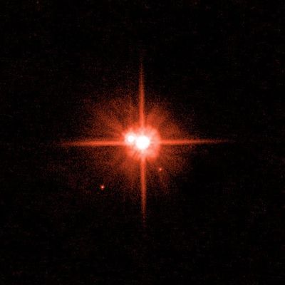 Pluto System: March 2, 2006 (Red Filter)
