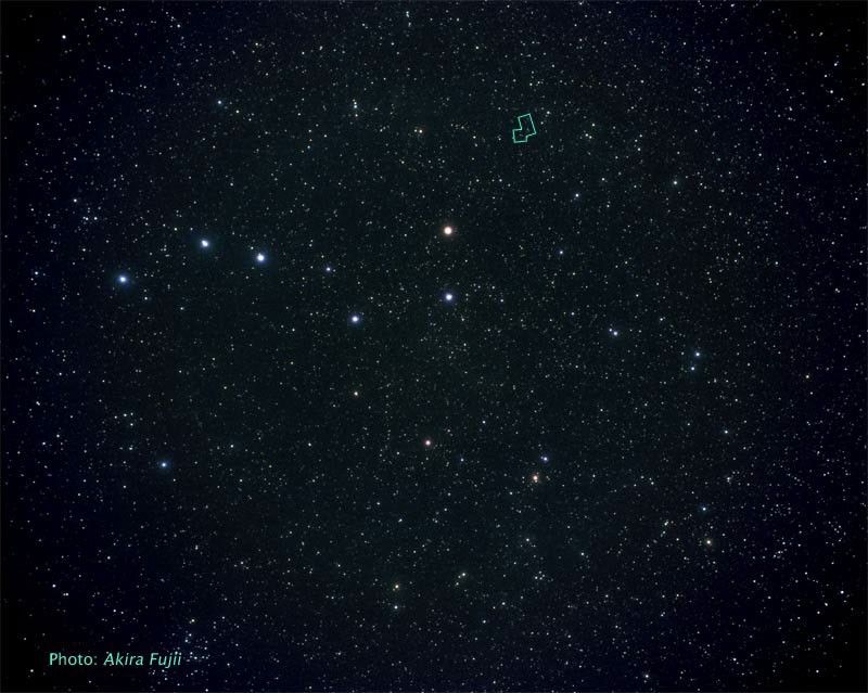 Ursa Major Constellation and Galaxy M82