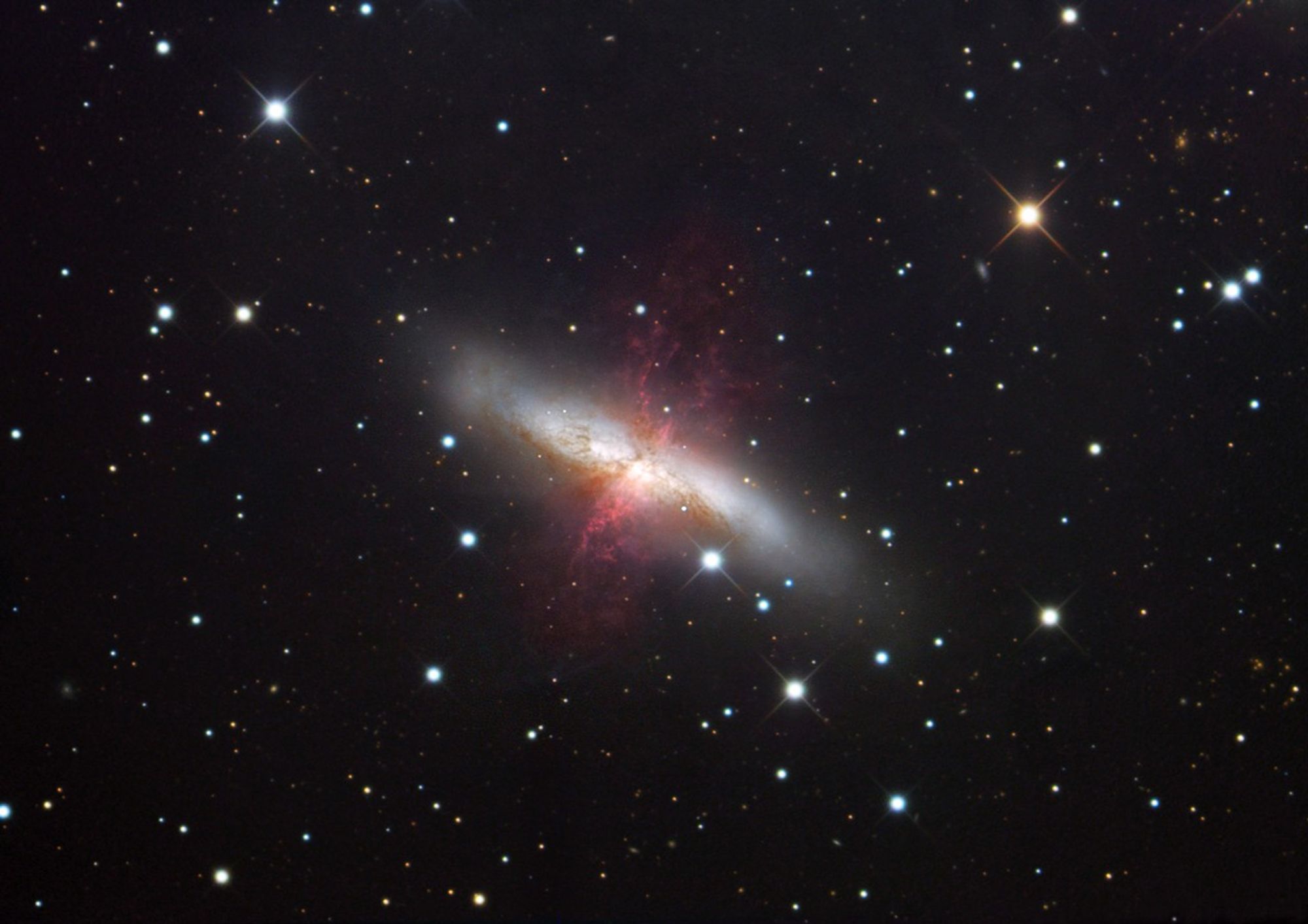 M82 Ground-based Image