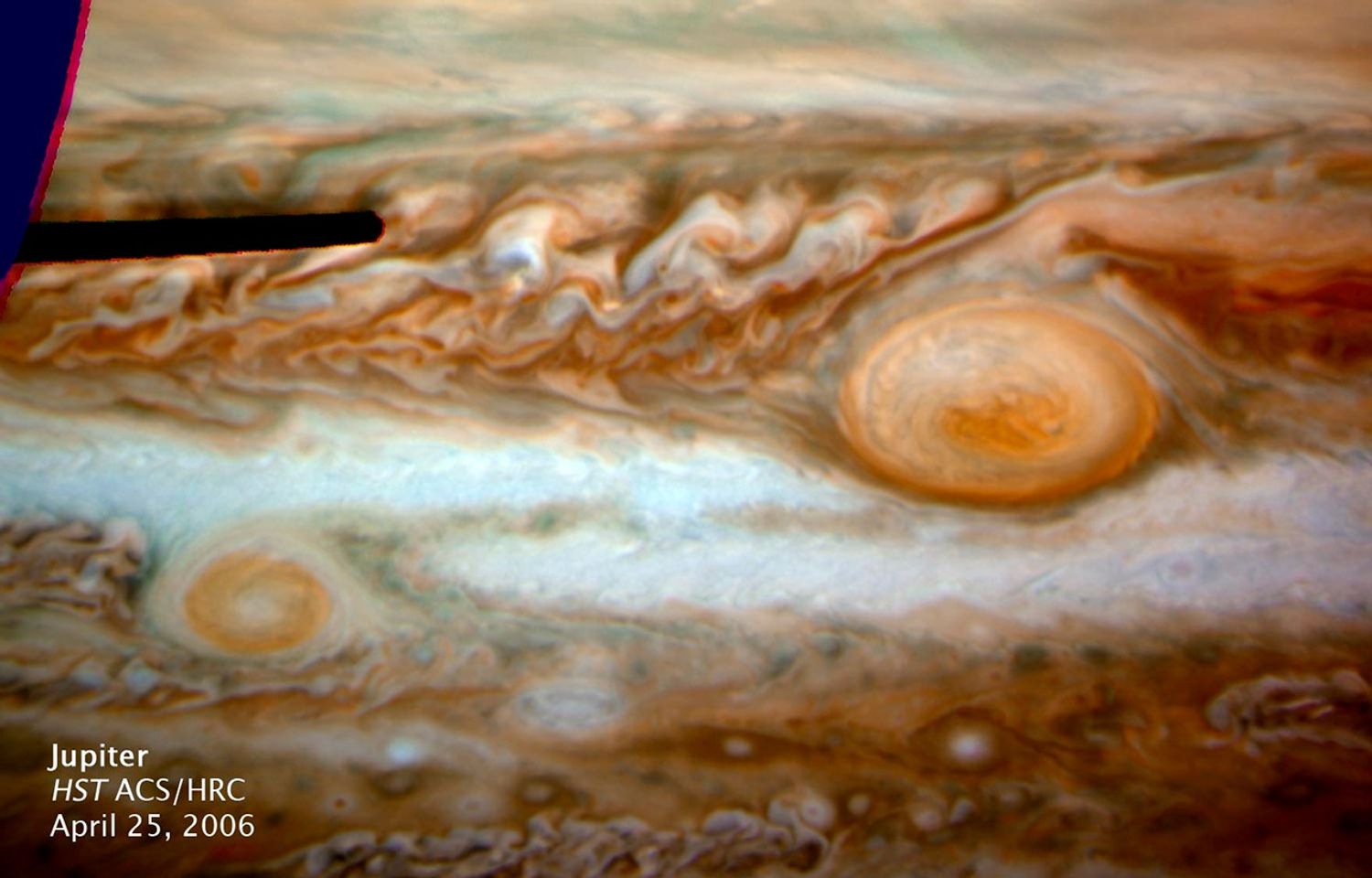 Jupiter's New Red Spot - HST ACS/HRC: April 25, 2006