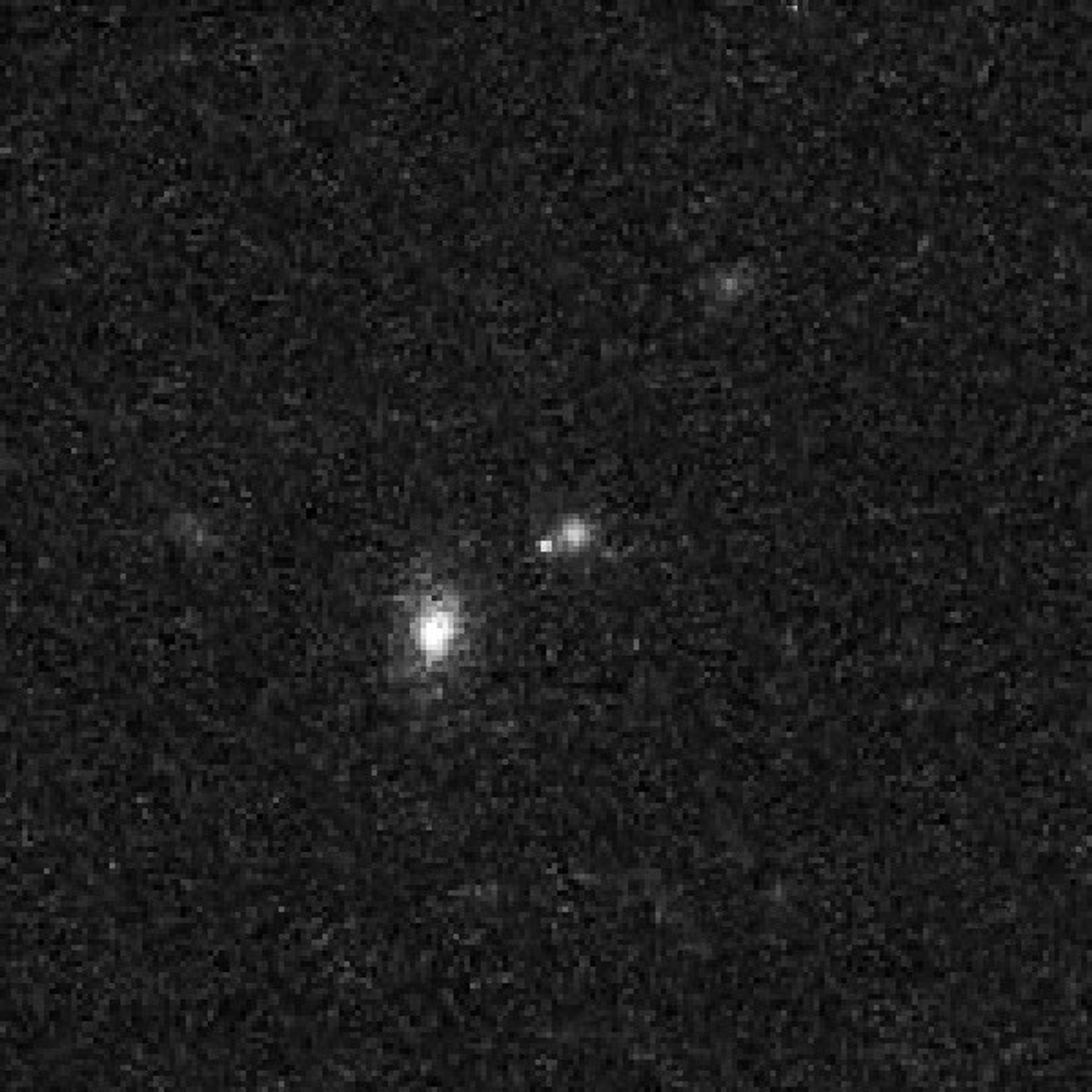 Cluster of Galaxies with Recent Supernova - Detail - July 5, 2006