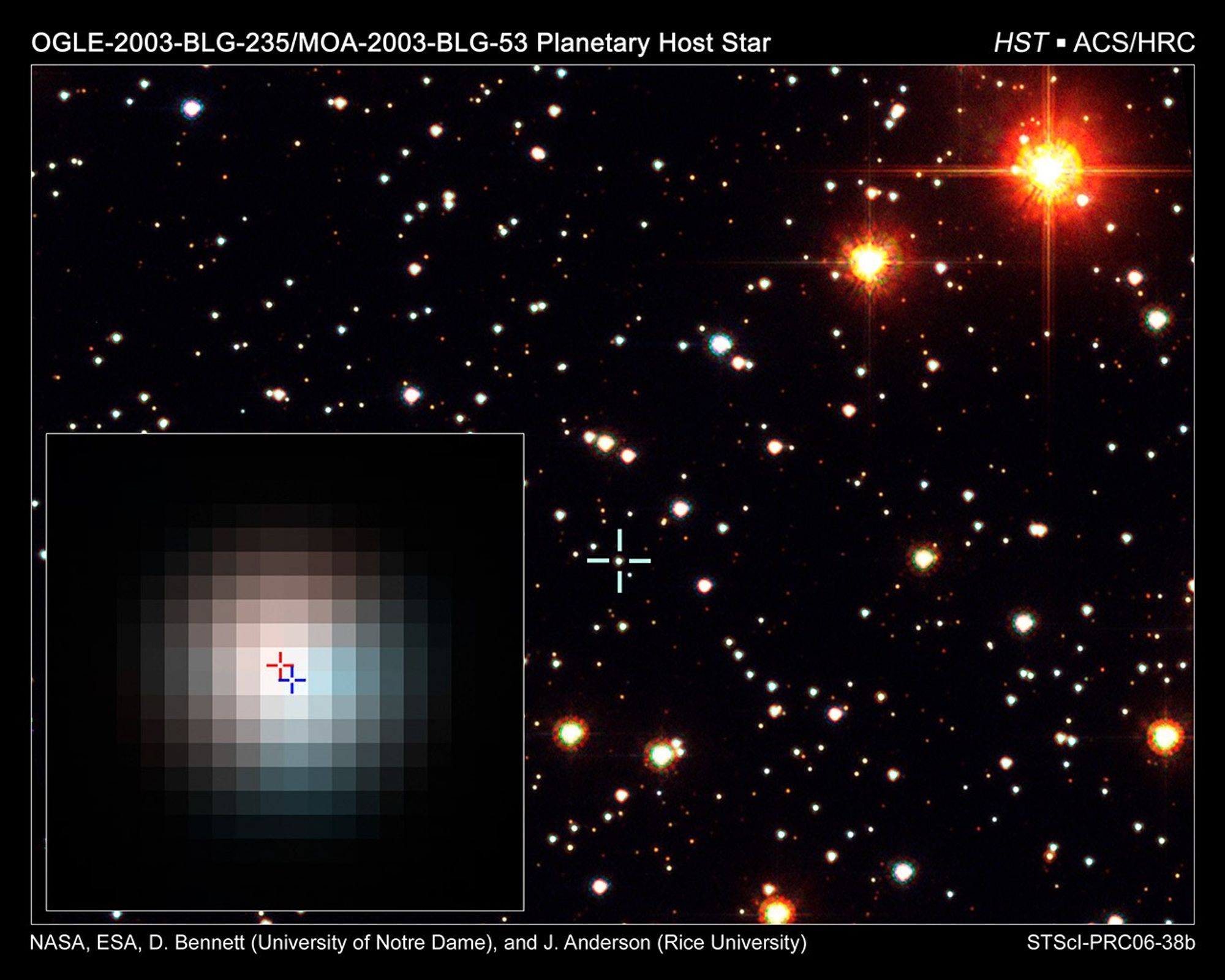 Identification of Exoplanet Host Star