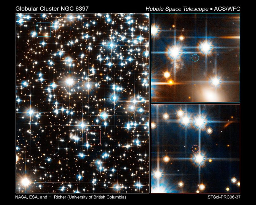 Faintest Stars in Globular Cluster NGC 6397