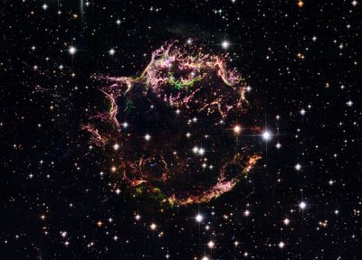 Supernova Remnant Cassiopeia A – March 2004
