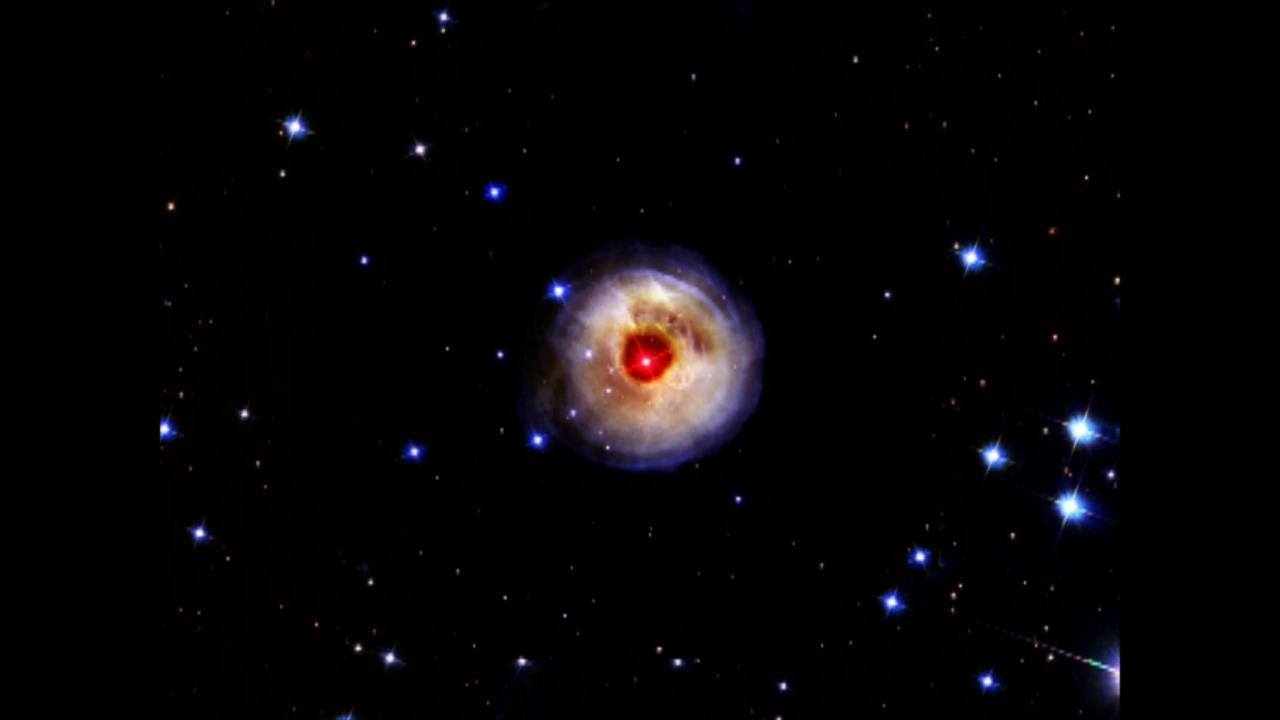 V838 Monocerotis Dissolve Sequence of Epochs