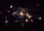 Spiderweb Galaxy Detail
