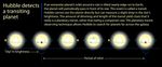 Hubble Detects a Transiting Planet
