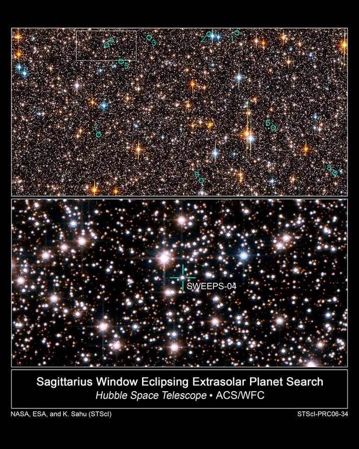 Hubble Exoplanet Search Field in Sagittarius