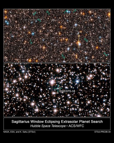 Hubble Exoplanet Search Field in Sagittarius