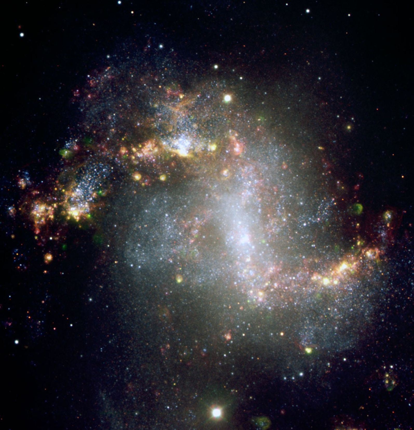 Barred Spiral Galaxy NGC 1313 - VLT