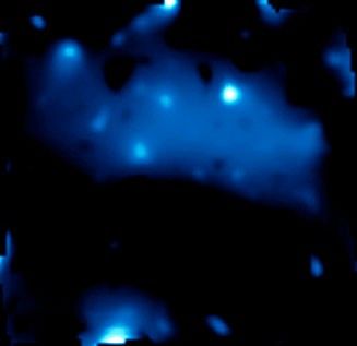 Three-Dimensional Distribution of Dark Matter in the Universe - 6.5 Billion Years Ago