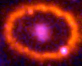 Supernova 1987A: February 6, 1998