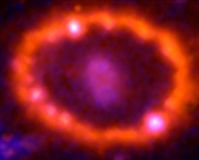 Supernova 1987A: March 23, 2001