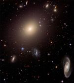Hubble Illuminates Cluster of Diverse Galaxies