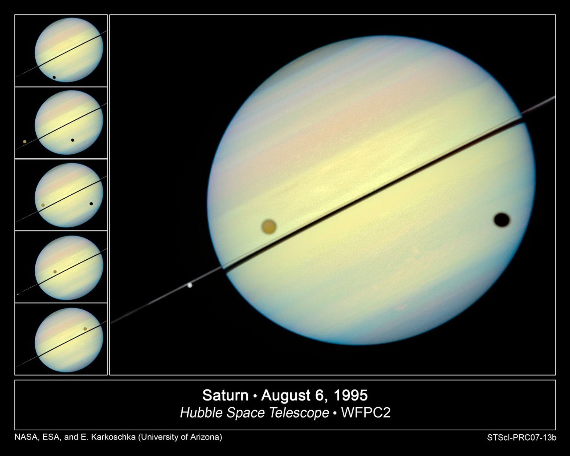 Saturn's Moons - Frame 1 - NASA Science