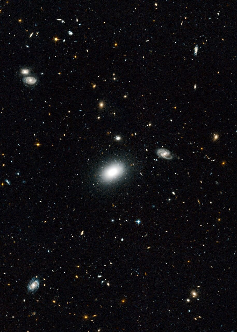 Extended Groth Strip - Detail of Hubble Image