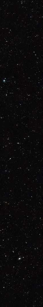 Extended Groth Strip - Full Hubble Image