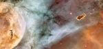 Carina Nebula Details: The Caterpillar