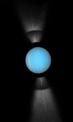 Hubble Captures Full View of Uranus's Rings on Edge: Unannotated