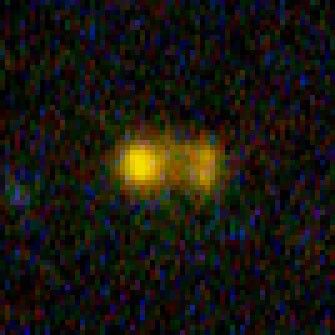 Hubble Building Blocks Galaxy at Redshift 4.88