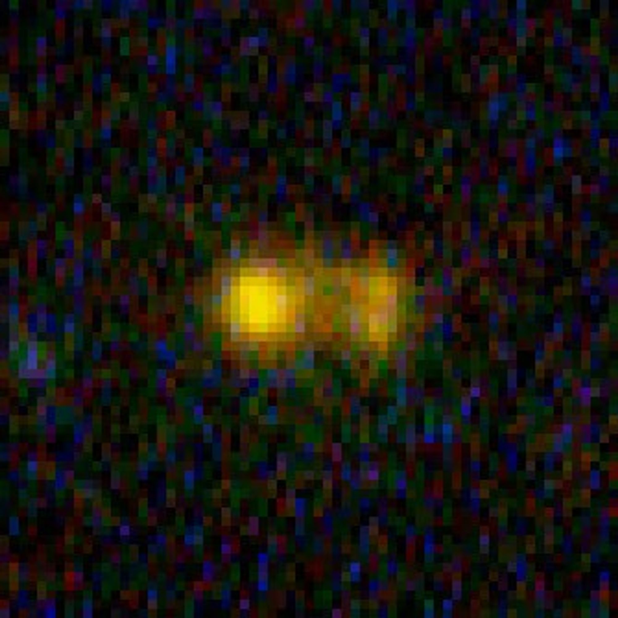 Hubble Building Blocks Galaxy at Redshift 4.88