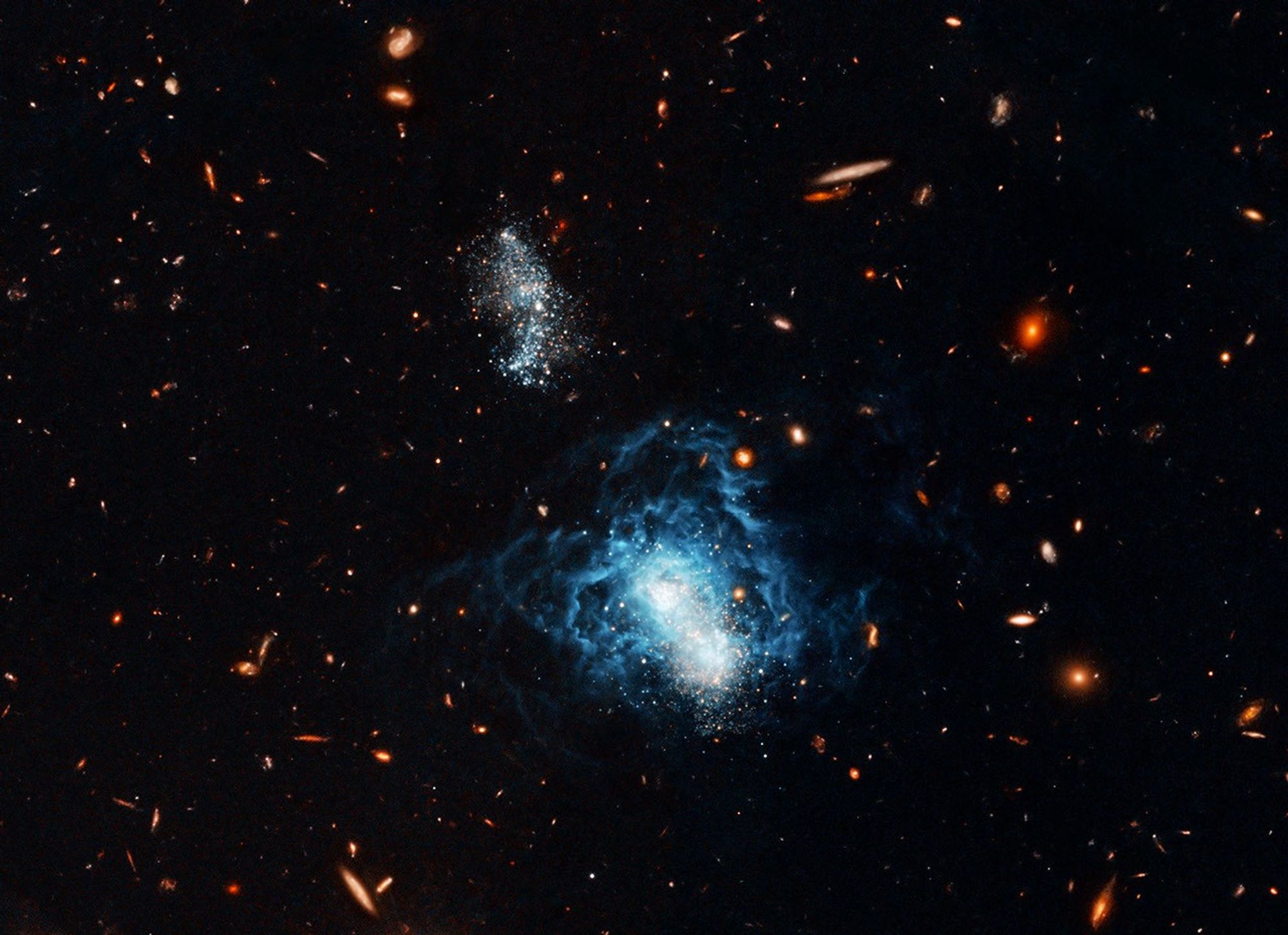Hubble Finds Mature Galaxy Masquerading as Toddler