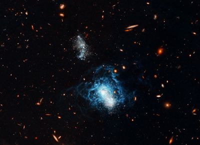 Hubble Finds Mature Galaxy Masquerading as Toddler