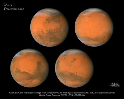 Mars: December 2007