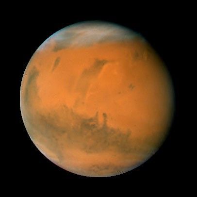 Image: Mars on Dec. 7, 2007; longitude ~140 degrees
