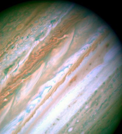 Visible-Light Image of Jupiter – Hubble Space Telescope