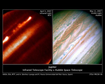 Internal Heat Drives Jupiter’s Giant Storm Eruption