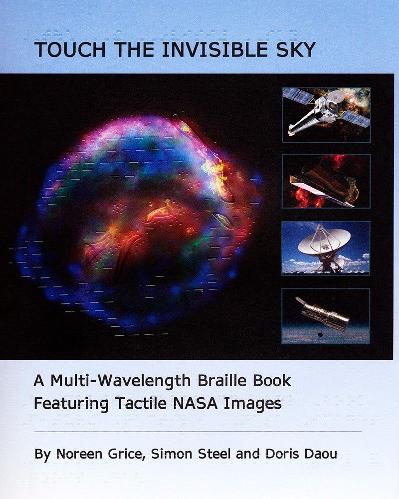 "Touch the Invisible Sky" Braille Book