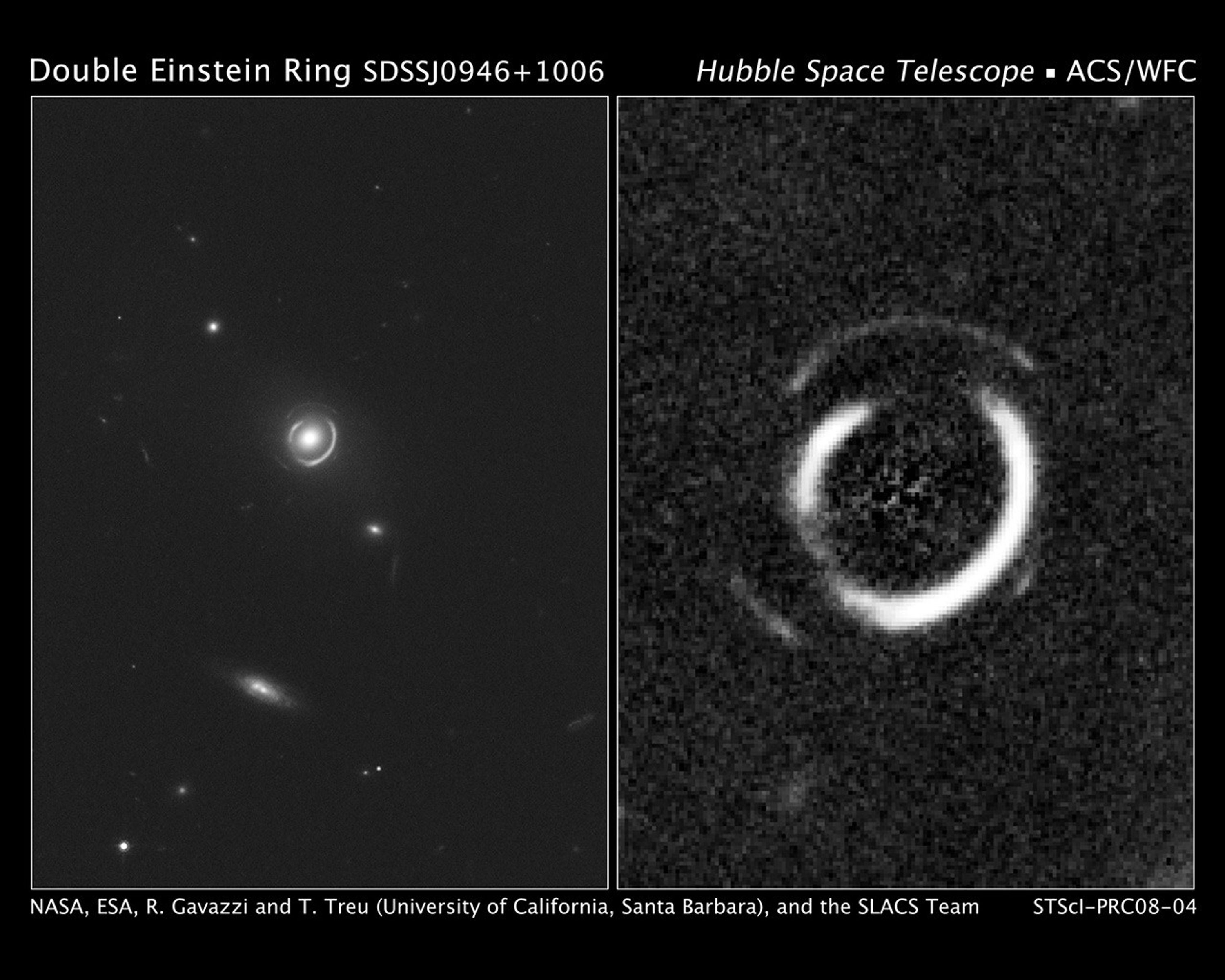 Hubble Sees Double Einstein Ring