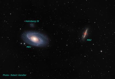 Ground-based View of M81-M82 Group