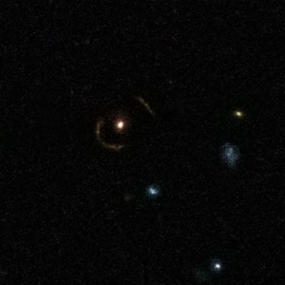 COSMOS Gravitational Lens 0018+3845