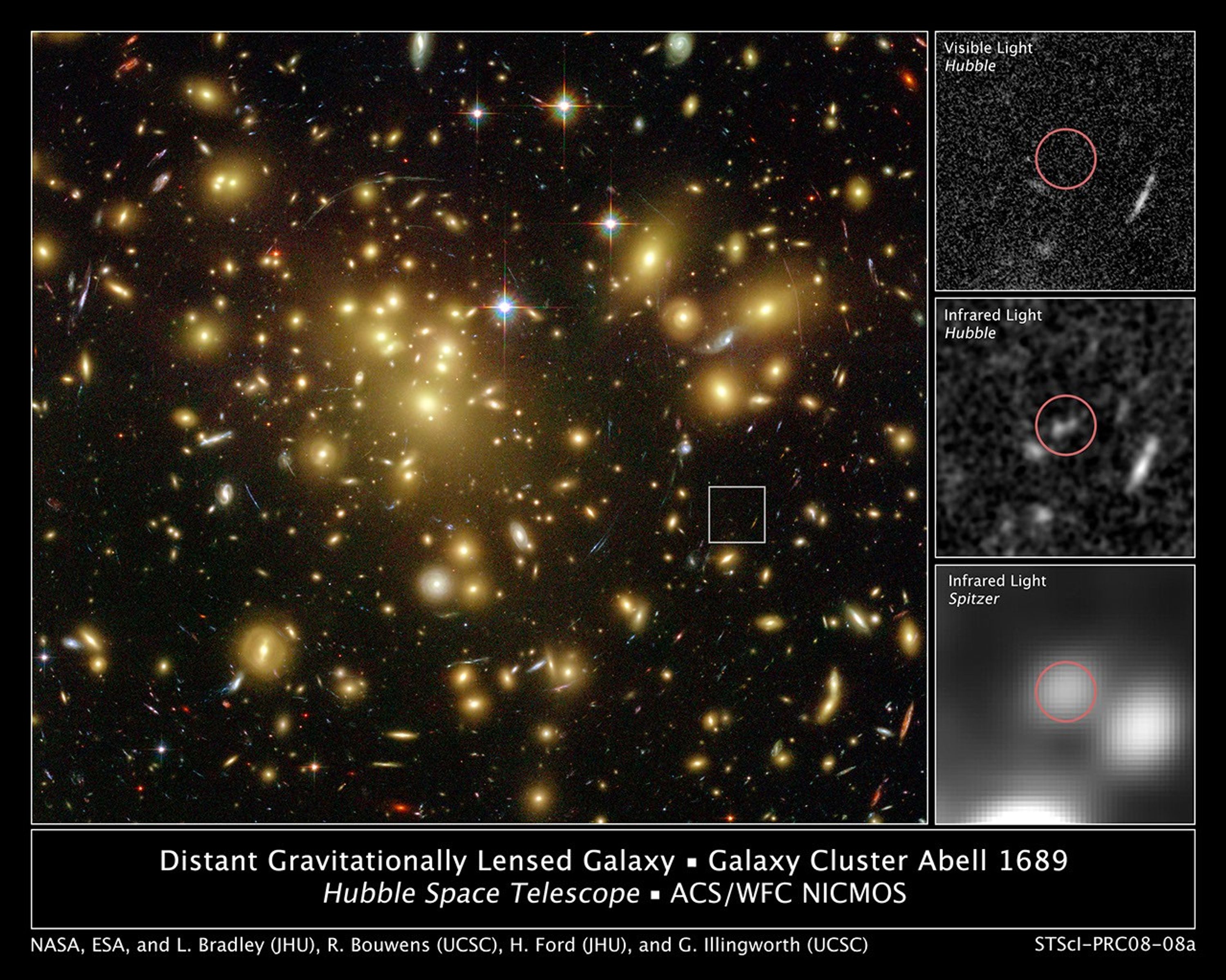 Astronomers Find One of the Youngest and Brightest Galaxies in the Early Universe