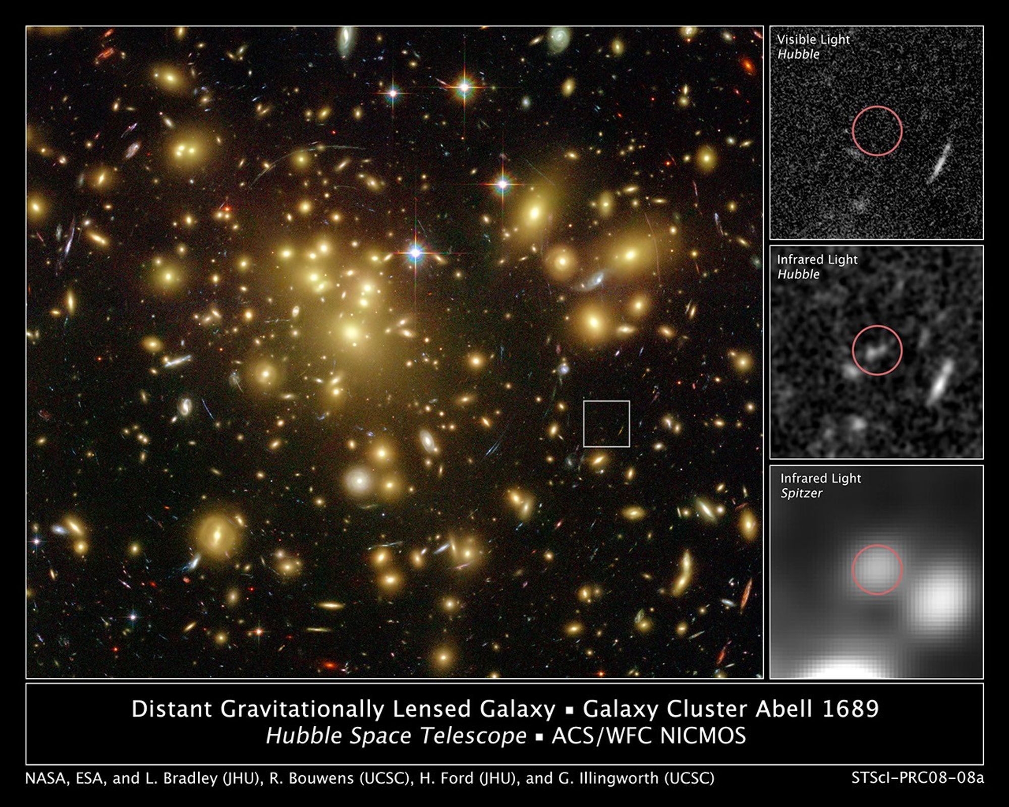 Astronomers Find One of the Youngest and Brightest Galaxies in the Early Universe