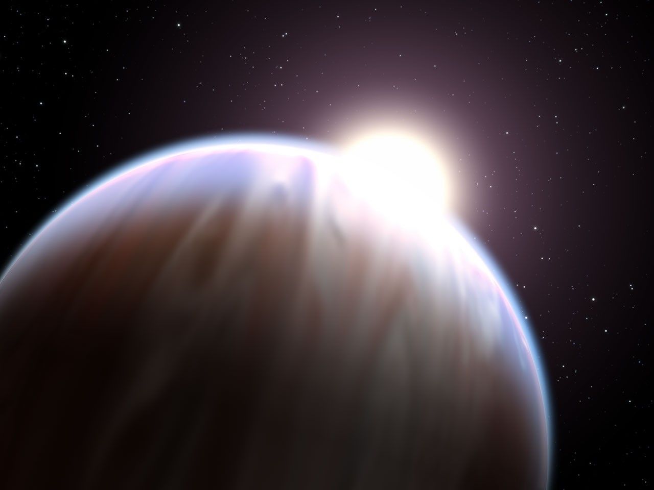 Artist's View of Extrasolar Planet HD 189733b