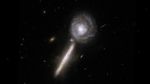 Hubble Studies Different Stages in the Collision Between Galaxies (Visualization)