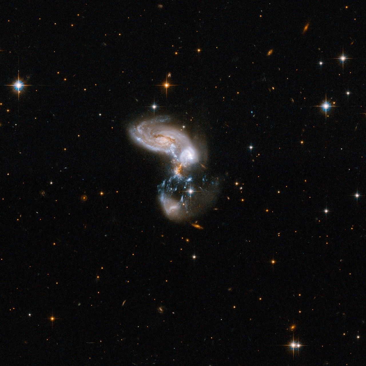 Hubble Interacting Galaxy II Zw 96
