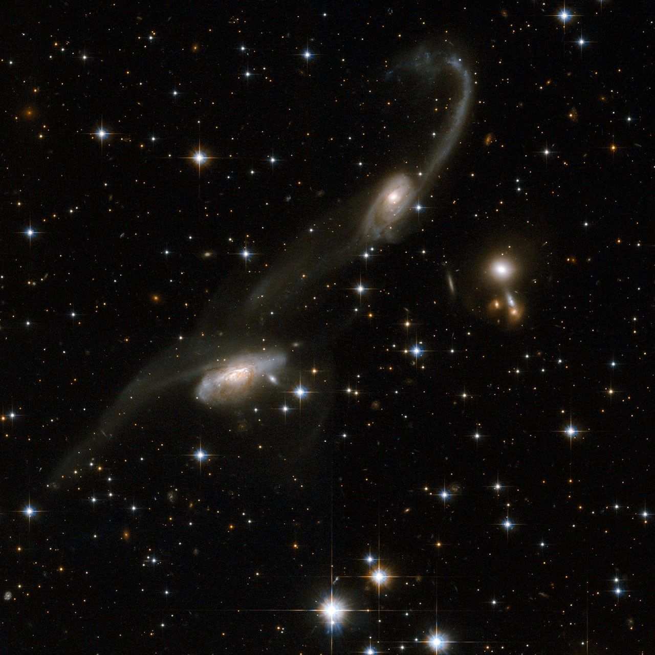 Hubble Interacting Galaxy ESO 69-6
