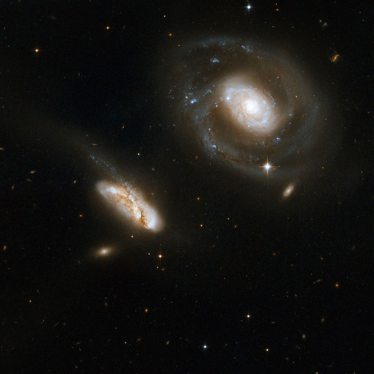 Hubble Interacting Galaxy NGC 7469